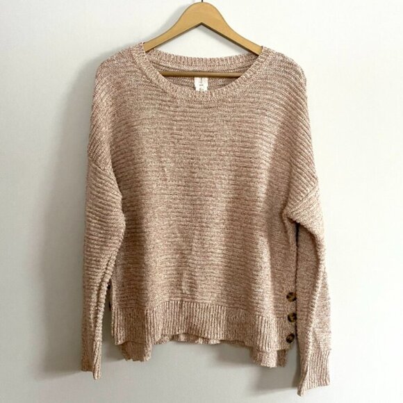 Joie Side Button Knit Sweater - Picture 1 of 9